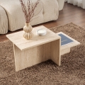 Table basse HARMONY 40x80 cm beige