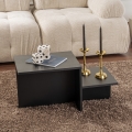 Table basse HARMONY 40x80 cm noir