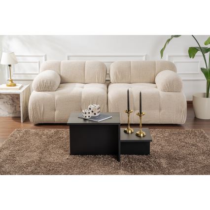 Table basse HARMONY 40x80 cm noir