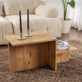Table basse HARMONY 40x80 cm pin atlantic