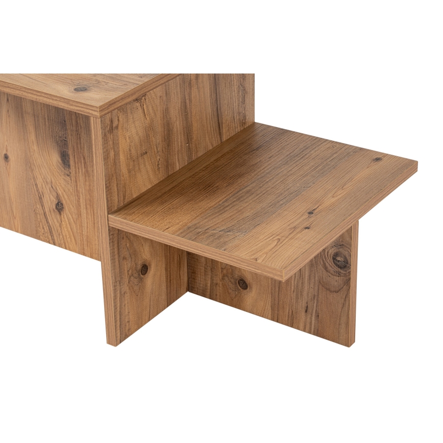 Table basse HARMONY 40x80 cm pin atlantic