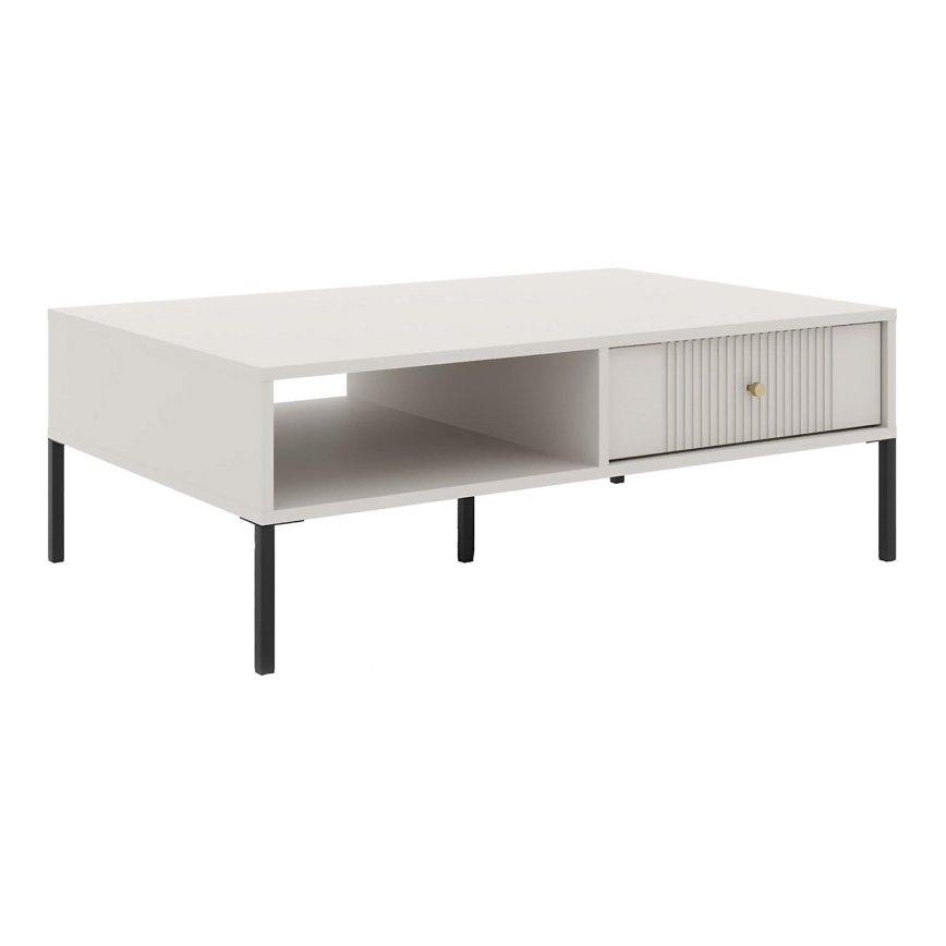 Table basse LUE beige/noir
