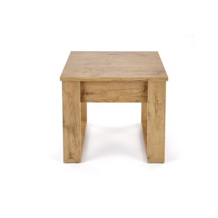 Table basse avec tiroir NEA 52x60 cm chêne wotan