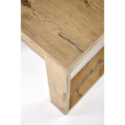 Table basse avec tiroir NEA 52x60 cm chêne wotan
