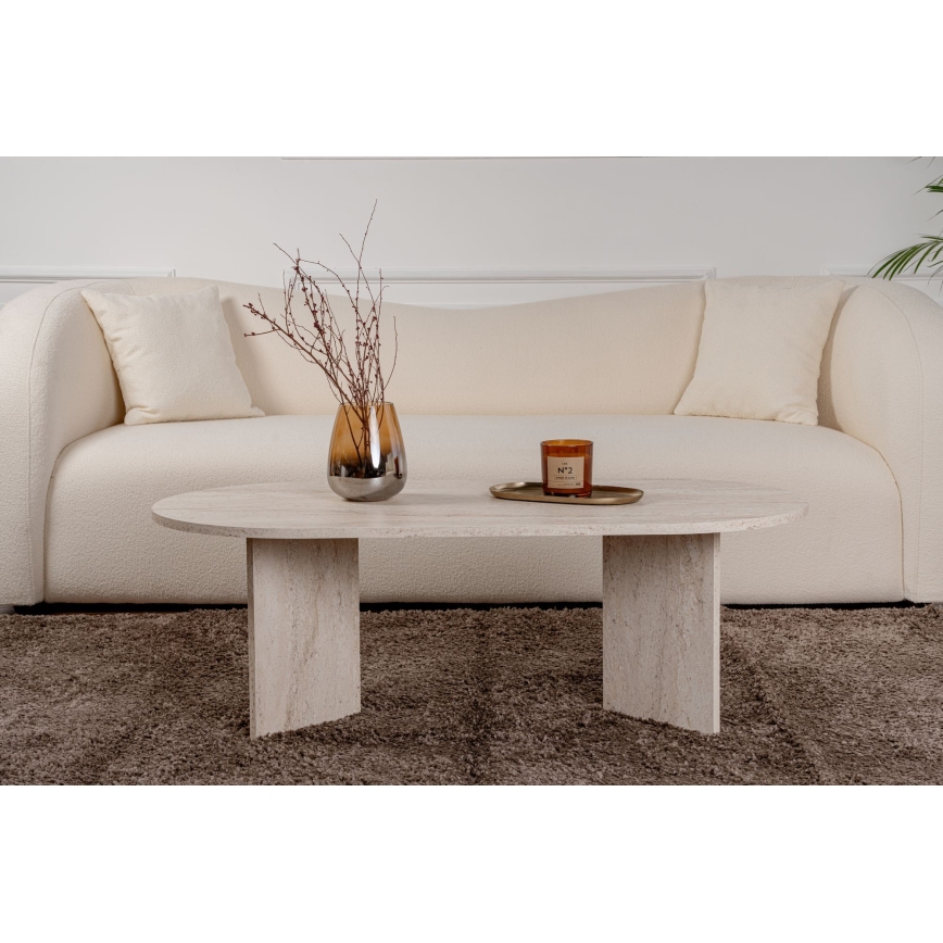 Table basse NEL 119 x 60 cm beige