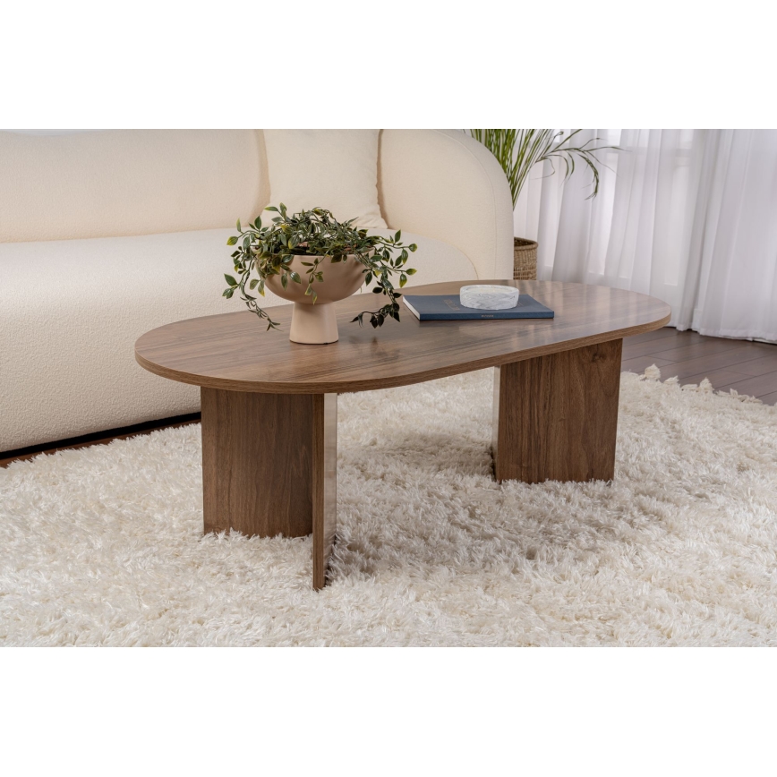 Table basse NEL en noyer