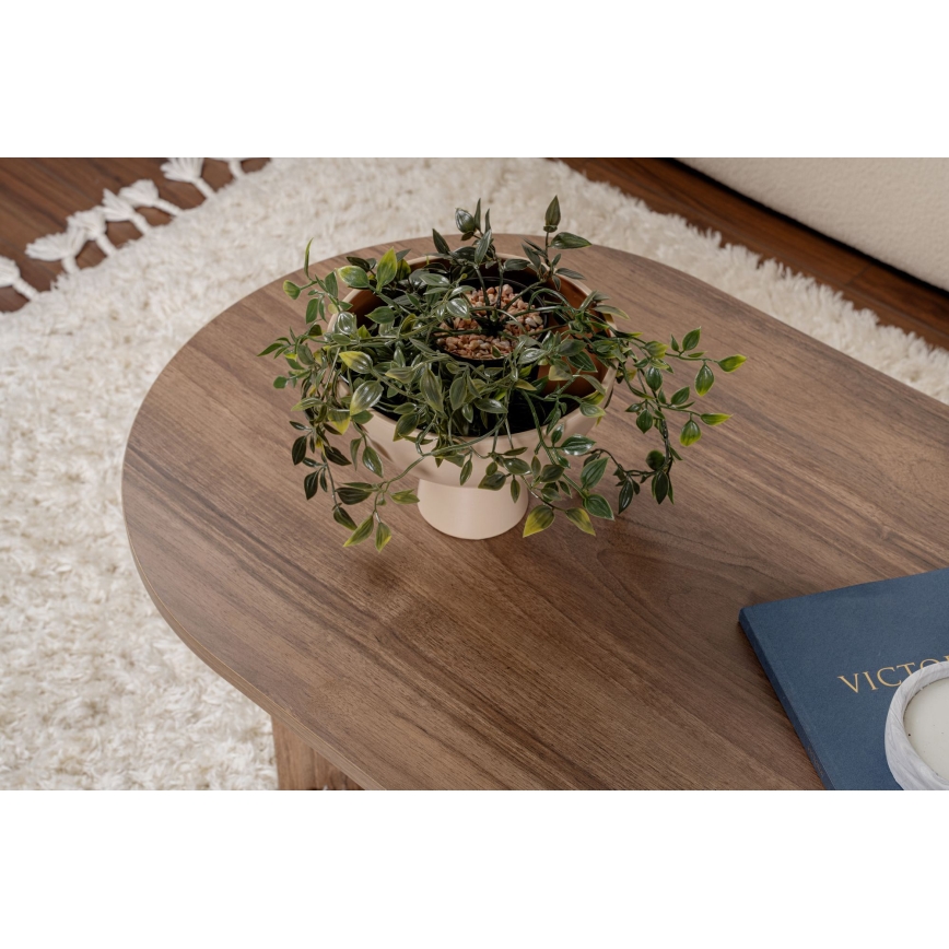Table basse NEL en noyer