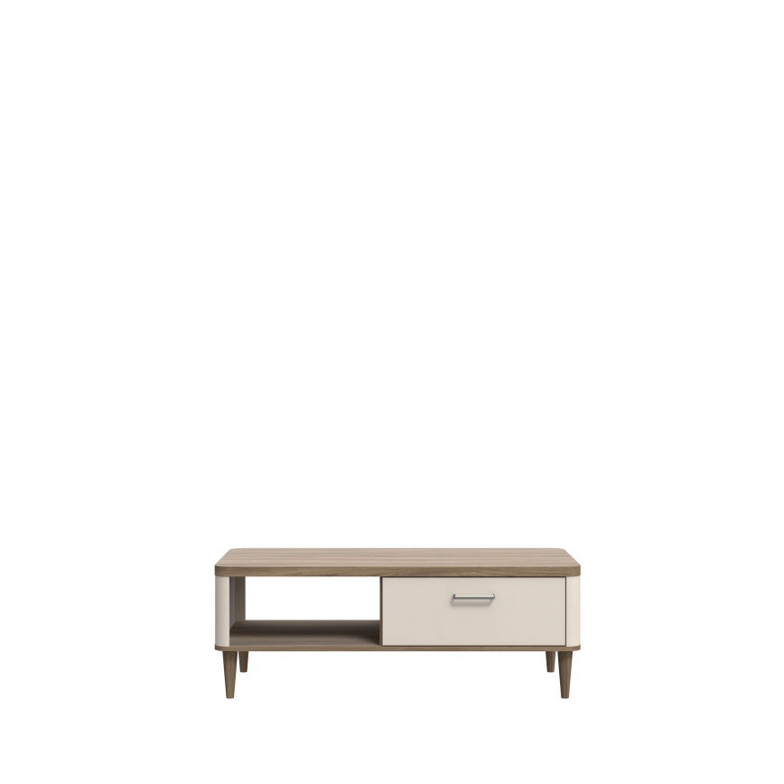 Table basse NOR marron/beige