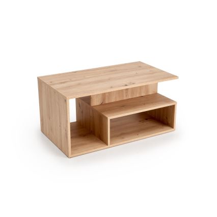 Table basse NOTE 90 x 51 cm, chêne artisan