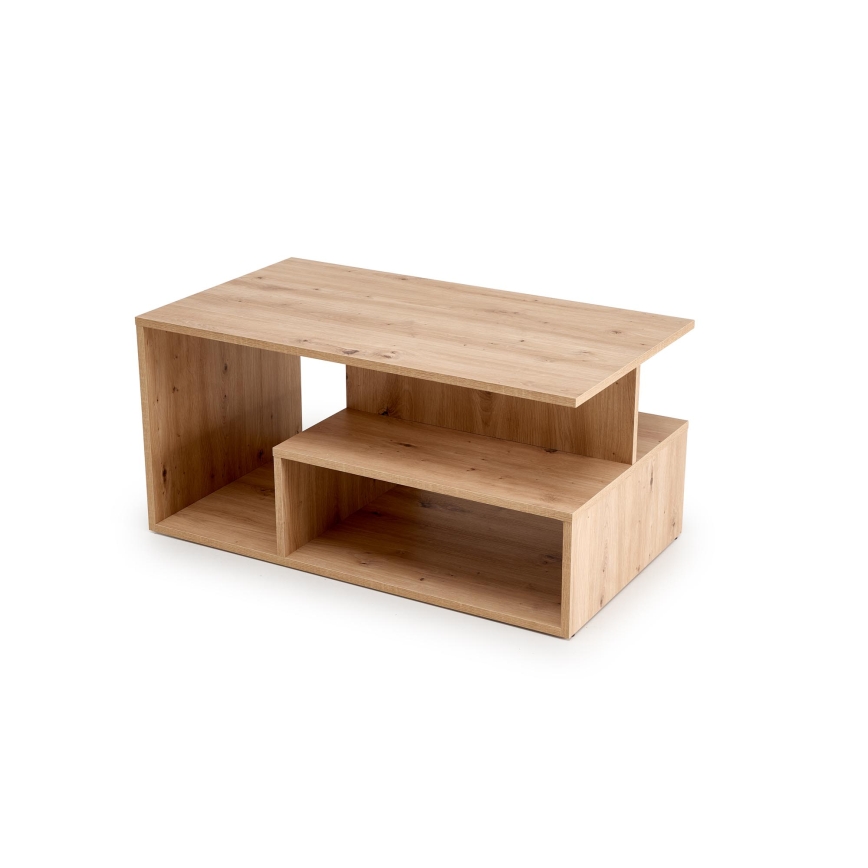 Table basse NOTE 90 x 51 cm, chêne artisan