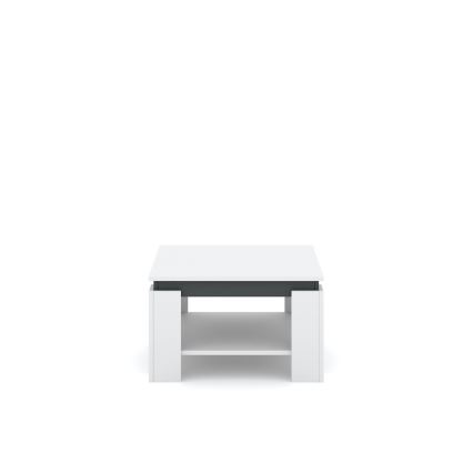 Table basse OLAF blanche/anthracite
