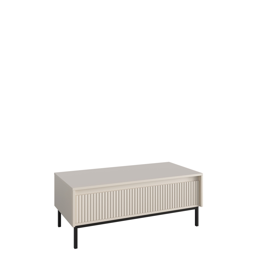 Table basse OZMI 100x40 cm cachemire