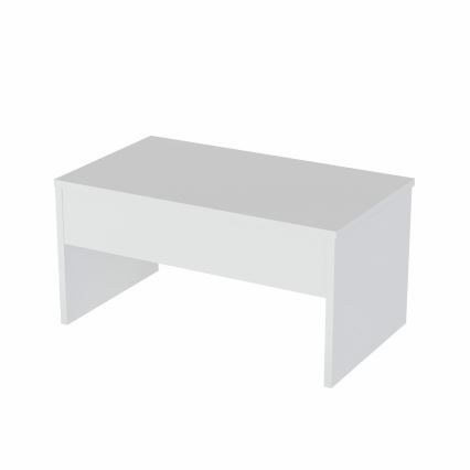 Table basse pliable AKILLI 44,8x90 cm blanche