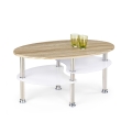 Table basse PLURIO chêne sonoma/blanc