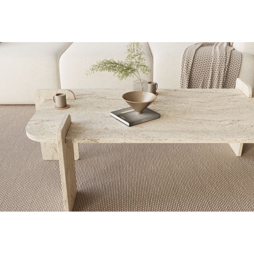 Table basse PURO 120 x 60 cm beige