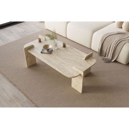 Table basse PURO 120 x 60 cm beige