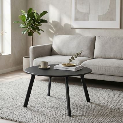 Table basse REVE 40x70 cm noire
