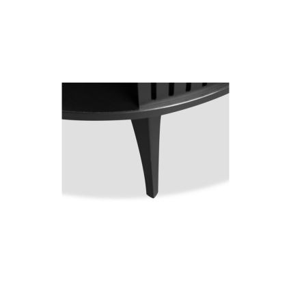 Table basse ROENNI 44x75 cm noir/blanc