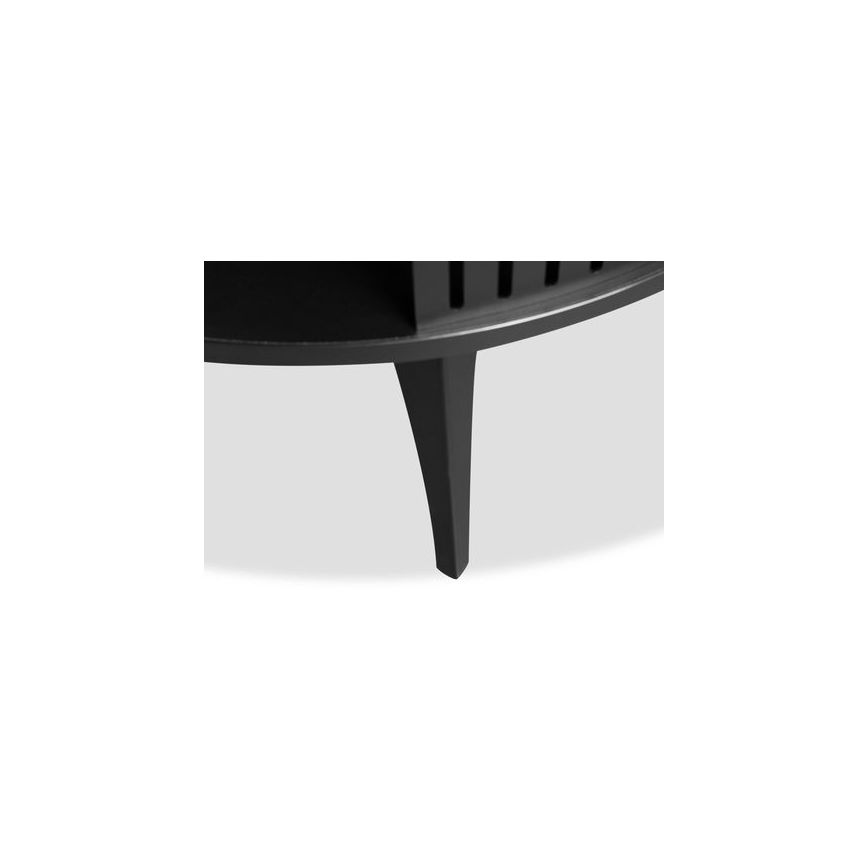 Table basse ROENNI 44x75 cm noir/blanc