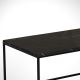 Table basse ROYAL 43x95 cm noire