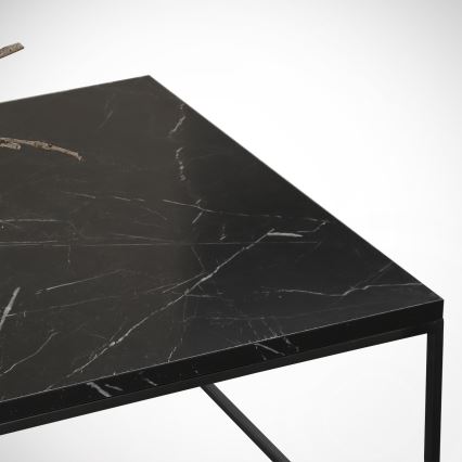 Table basse ROYAL 43x95 cm noire