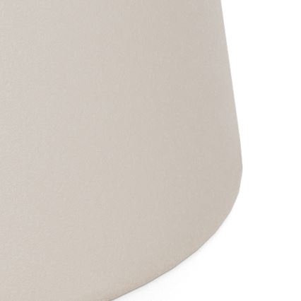 Table basse SANTORINI, Ø 45 cm, beige/gris, céramique