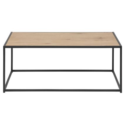Table basse SARON chêne/noir
