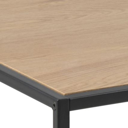 Table basse SARON chêne/noir