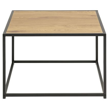 Table basse SARON chêne/noir