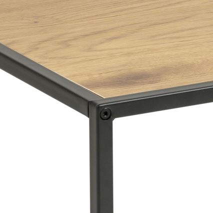 Table basse SARON chêne/noir