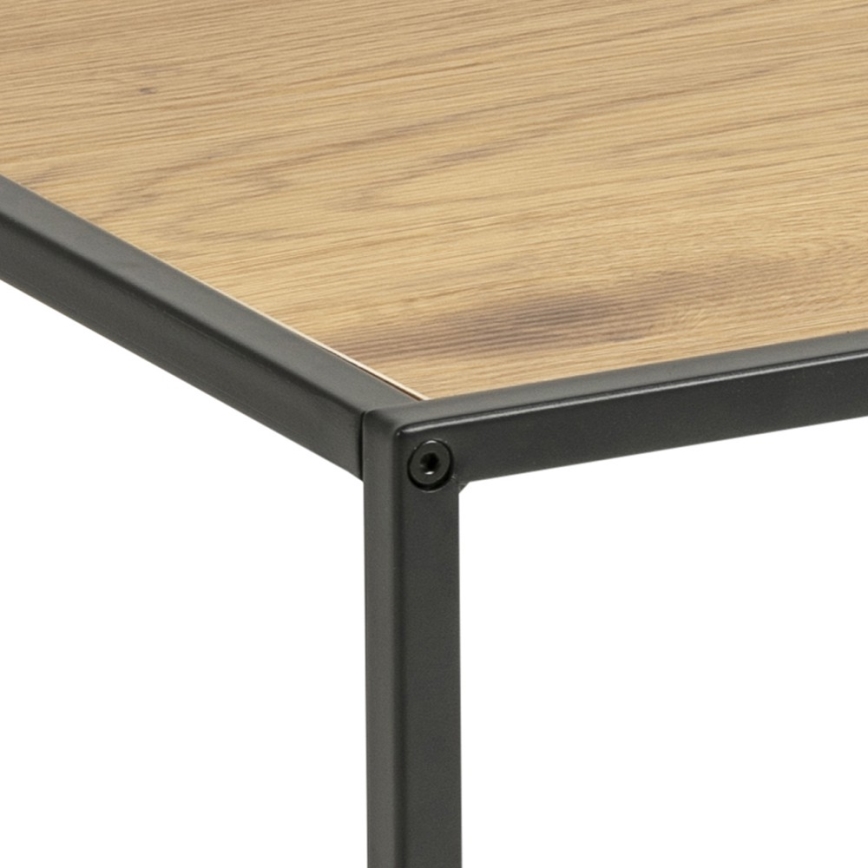 Table basse SARON chêne/noir