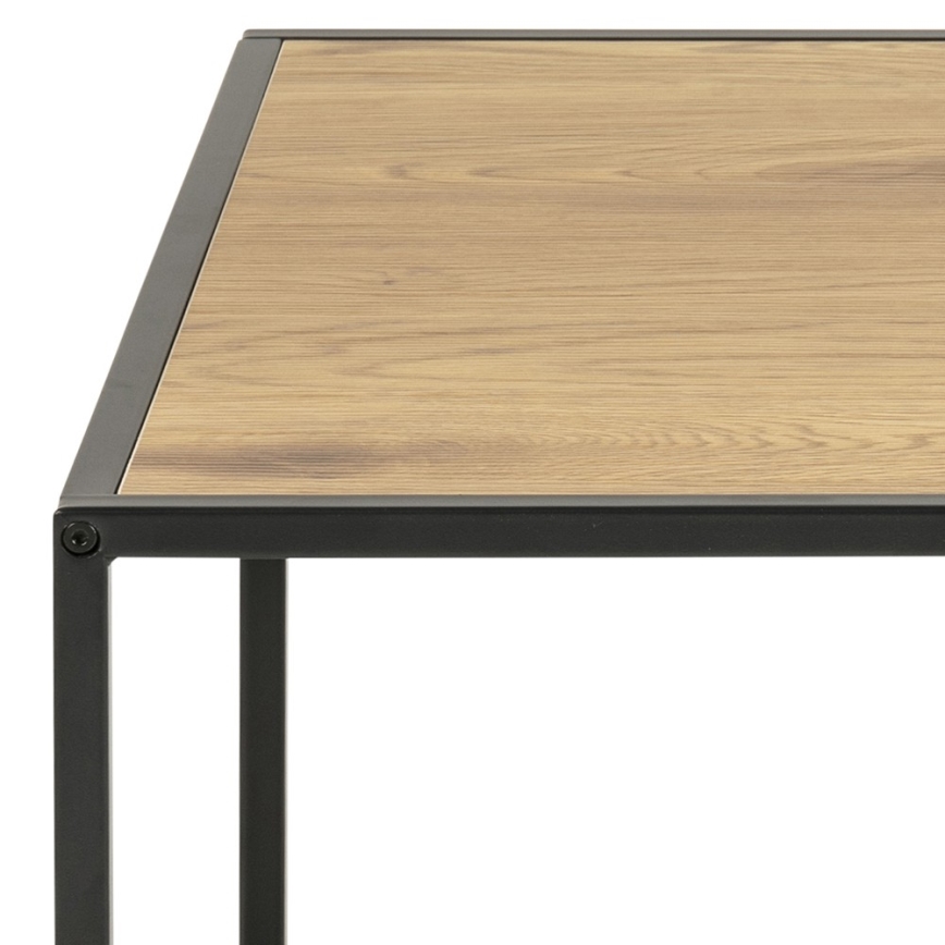 Table basse SARON chêne/noir