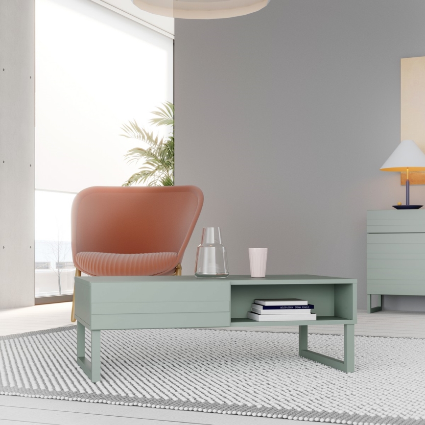 Table basse TARO verte