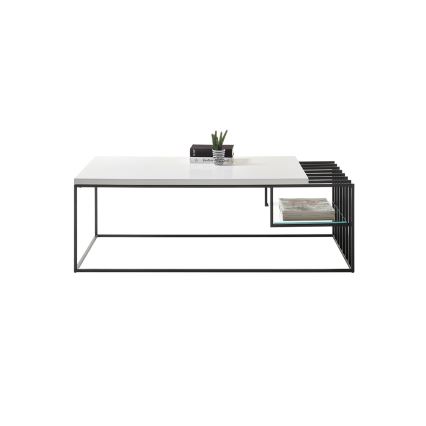 Table basse ZAIRA blanche