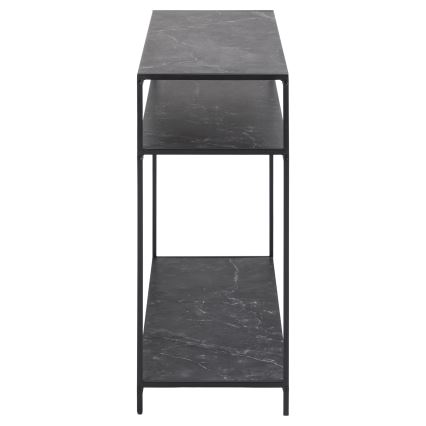 Table console ALMA anthracite