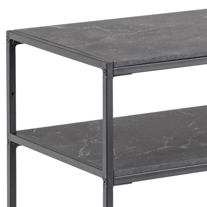 Table console ALMA anthracite