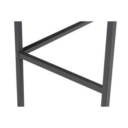 Table console CANVAS 80x100 cm pin atlantic/noir