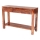 Table console GANI 76x130 cm bois massif/palissandre