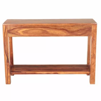 Table console GANI 76x130 cm bois massif/palissandre