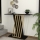 Table console GRAVITY 76,8x90 cm noir/doré