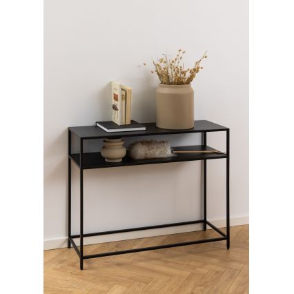 Table console SETH noir