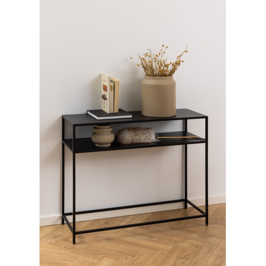 Table console SETH noir