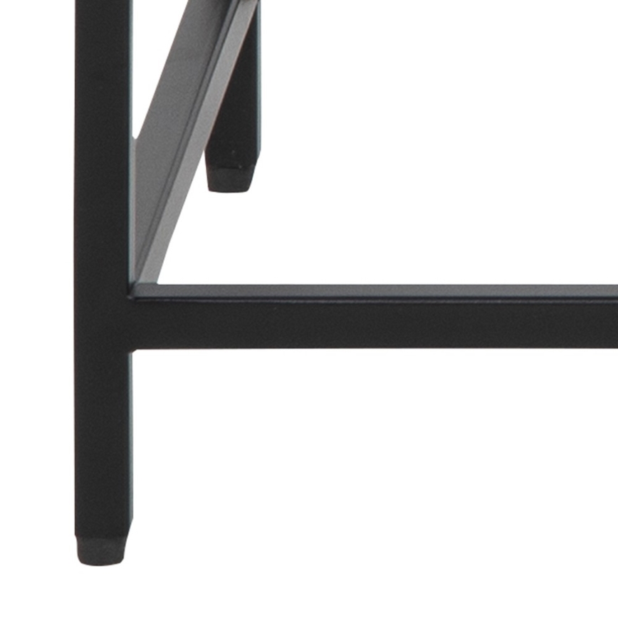 Table console SETH noir