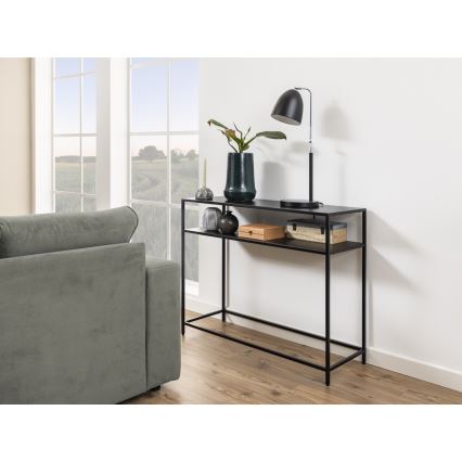 Table console SETH noir
