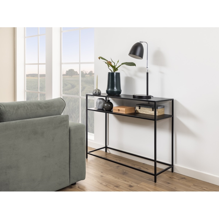 Table console SETH noir