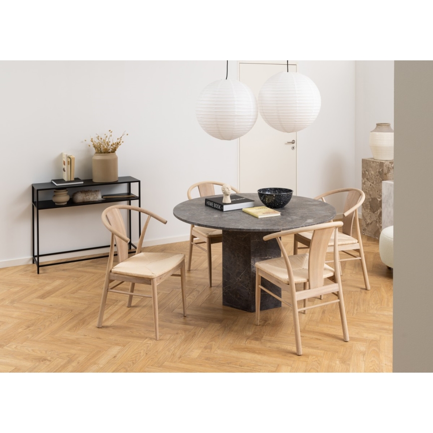 Table console SETH noir