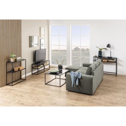 Table console SETH noir
