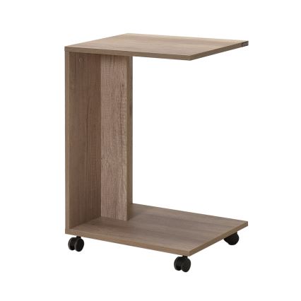 Table d'appoint 65x35 cm marron