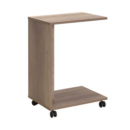 Table d'appoint 65x35 cm marron