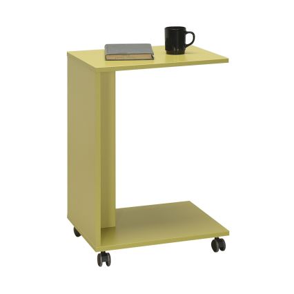 Table d'appoint 65x35 cm vert